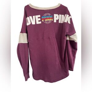 PINK Victoria's Secret maroon Sweatshirt